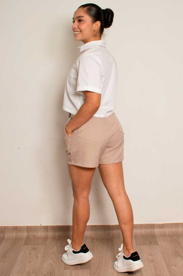 Short  Opera Beige - Short Mujer - Imagen 2