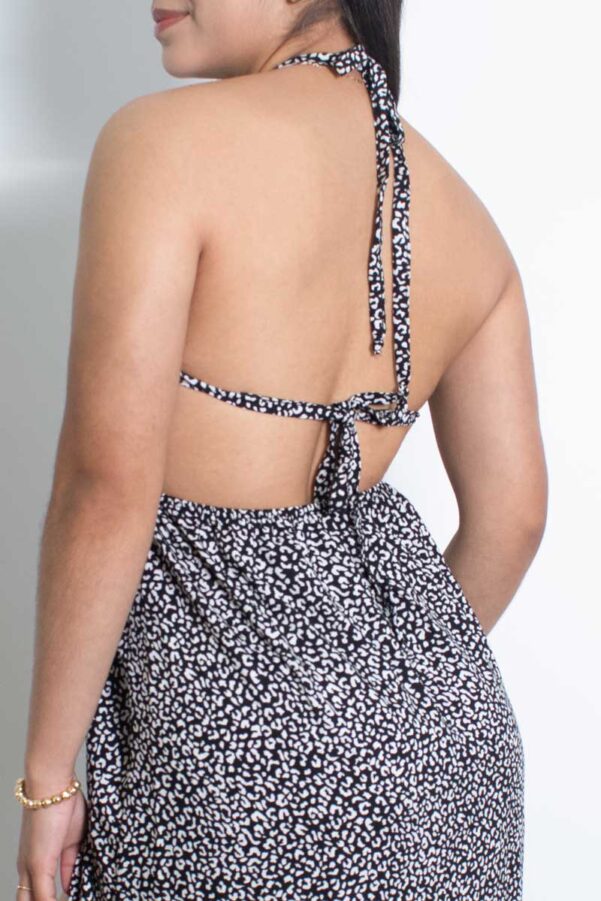 Vestido Largo Perla negro - Vestido Mujer - Imagen 4