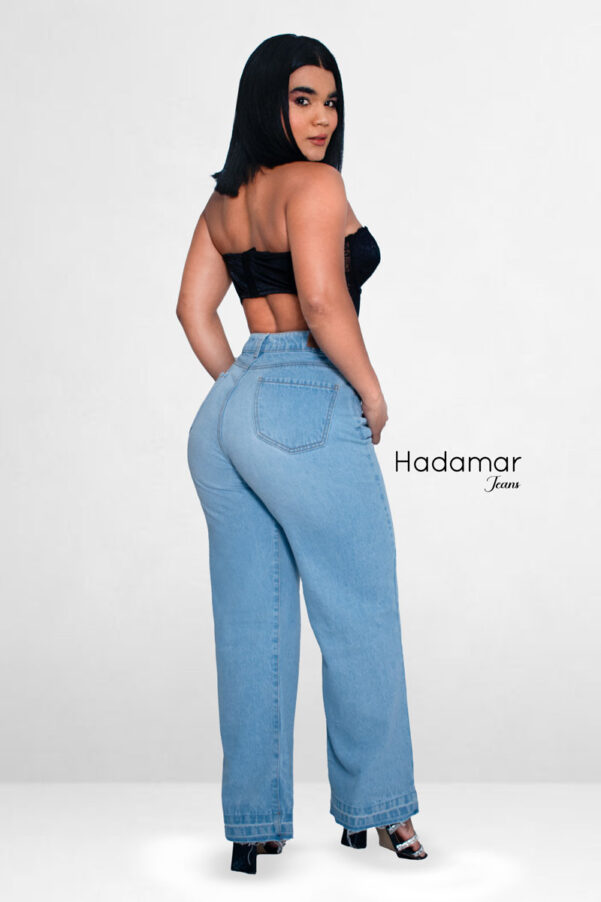 Jean Palazo rígido 30203 - Jeans Mujer - Imagen 2