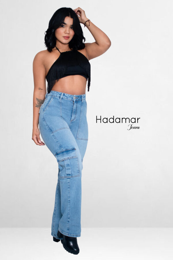 Jean Palazzo Licrado 50508 - Jeans Mujer - Imagen 2