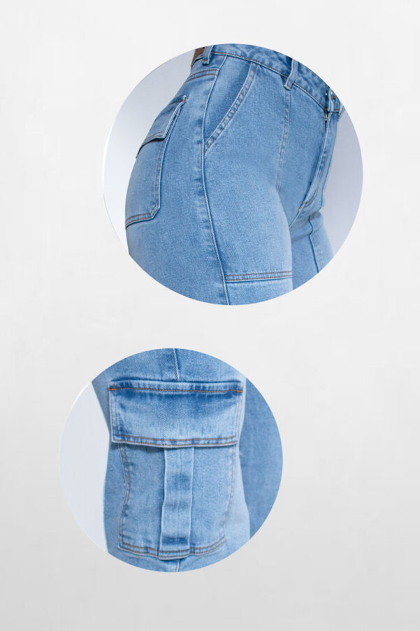 Jean Palazzo Licrado 50508 - Jeans Mujer - Imagen 3