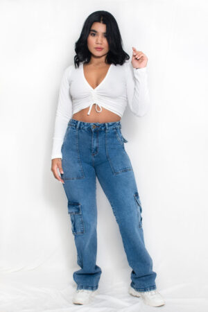 Jean Palazzo Licrado 50502 - Jeans Mujer